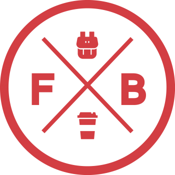 FashionableBackpack Logo - Red
