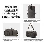 Mens-Canvas-Backpack-Travel-Duffel-Backpack-Bag-Large-School-Bookbag-3-In-1-0-2
